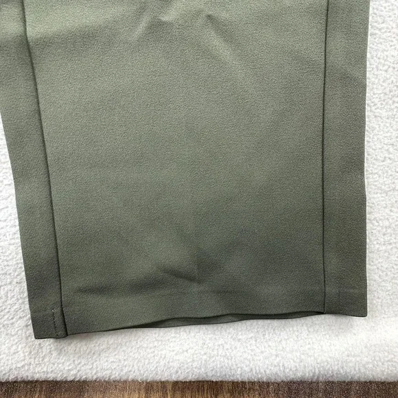 Athleta Pants Womens 8 Tall Olive Green Endless High Rise Straight Leg Stretch - Picture 4 of 12